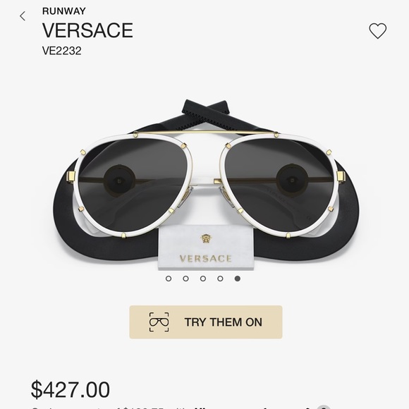 Versace Women’s Sunglasses VE2232 61 - Picture 3 of 3